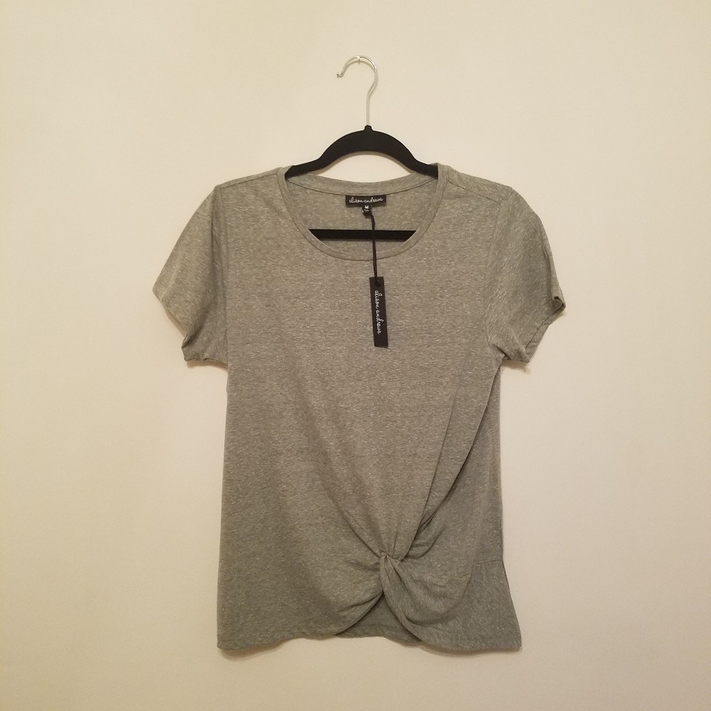 Alison Andrews Twist Hem Top